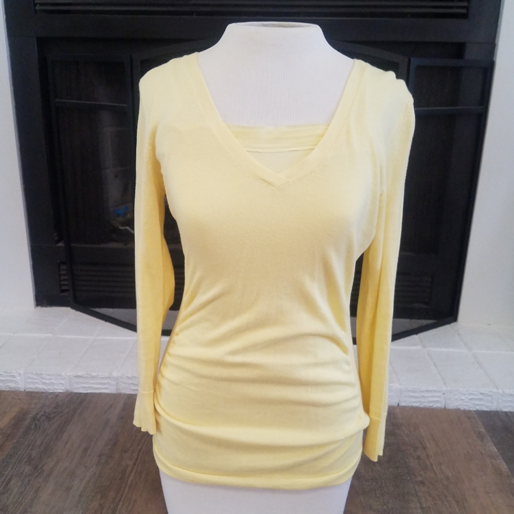 Limited Yellow Sweater and tank
